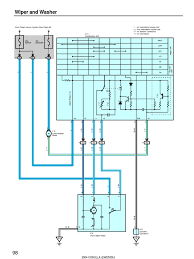 English 2004 toyota corolla wiring diagrams.pdf 2004. 2004 Corolla Wiper And Washer Electrical Diagram Machines Electrical Equipment