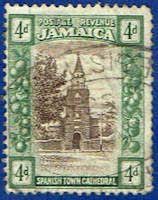 Jamaica 94 Stamp Cathedral In Spanish Town Stamp Used 2 Jamaica Awesome Islands Spanish Towns