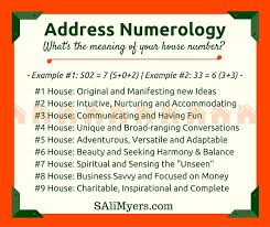 house number numerology meanings s ali myers salimyers