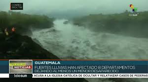 Guatemala 8 Departamentos Afectados Por Fuertes Lluvias Youtube