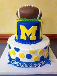 U Of M Birthday Cake Flickr Photo Sharing Creative Desserts Party Cakes Michigan Desserts