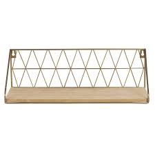 Etagere Murale En Metal Bronze Clint Portaoggetti Da Parete Parete Scaffali