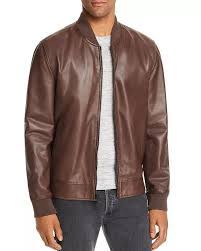 Cole Haan Reversible Leather Bomber Jacket Men Bloomingdale S Bomber Jacket Leather Bomber Jacket Leather Bomber Jacket Men
