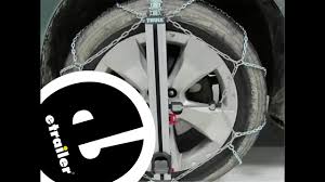 Etrailer Thule Easy Fit Cu9 Snow Tire Chains Review 2013 Subaru Forester