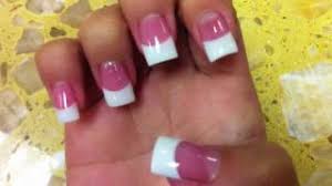 This is super bright pink (quinacridone red). Professional Pink And White Acrylic Youtube
