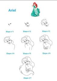 Epingle Par Karine Jourdan Sur Loisir Enfants En 2020 Tutoriel De Dessin Disney Dessins Disney Dessin Ariel