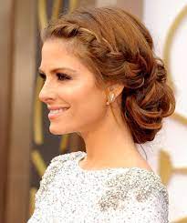 Braided Messy Bun Celebrity Wedding Hair Wedding Hair Inspiration Side Bun Hairstyles