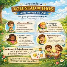 Clase: Conociendo la voluntad de Dios como amigos de Dios Texto base: “La  voluntad de Dios no siempre se escucha como una voz, se descubre en una  relación. Mientras más lo conocemos,