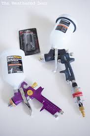 Whilst it may be overkill for home use, as spray guns go, this hvlp paint sprayer is one of the best for build quality and finish. How I Started Spraying Furniture Which Tools Worked And Which Didn T The Weathered Door
