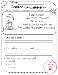 Kindergarten Reading Comprehension Passages Winter Reading Comprehension Kindergarten Reading Comprehension Passages Reading Comprehension Worksheets