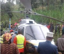 In a statement, the former pm's spokesperson dennis onyango said that raila odinga was safe following an incident in which a chopper that had flown him from kisumu to gem in siaya county crashed shortly after dropping him and his entourage of four people. Fog Forces Isiolo Governor Chopper To Make Emergency Landing The Standard