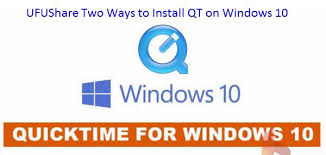If you're looking for how to download windows 11, it won't be available for a while yet, but here's how you'll do it once it goes live. How To Make Quicktime Compatible Installed With Windows 10 Perfectly Ufushare