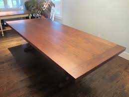 First, i chose rubio monocoat pure to finish this walnut dining table build. 9 X 4 Walnut Dining Room Table Finewoodworking