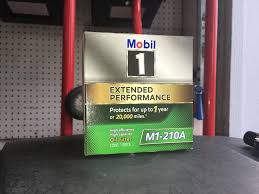 Virgin Mobil 1 M1 210a Annual Filter C P Bob Is The Oil Guy