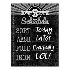 Laundry Room Schedule Metal Sign For Laundry Room Decorating Sort Wash Fold Iron Buy Online In Dominica At Dominica Desertcart Com Productid 67902772 Coursicle | plan your schedule and get into classes.
