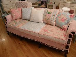 Let your guest enjoy to see this wonderful design and adore it. Shabby Chic Slipcovered Sofa Vintage Chenille And Roses Fabrics Shabby Chic Style Living Room New York By Donna Thomas Vintage Chic Furniture Houzz