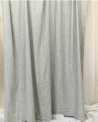 Modern, vintage, floral, outdoor, shag, morrocan, animal Huge Deal On Subtle Black And White Ticking Striped Curtain With Liner Custom Curtains Extra Long Curtains Custom Curtains Free Shipping