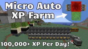This does not seem like an intended game mechanic. Micro Auto Xp Farm Huge Power 100k Xp Per Day Minecraft Java 1 13 1 15 Youtube