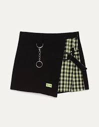 チェックパンツスカ ト new bershka japan 日本 チェックパンツ ベルシュカ トレンド