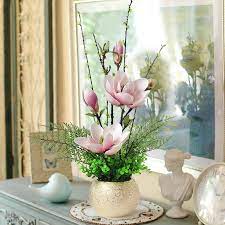 Check spelling or type a new query. Modern Magnolia Flower Artificial Flower Home Furnishing Decoration Flowerpot Livingroom Desktop Flower Arrangement Ornament Art Vases Aliexpress