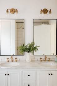 Black White And Gold Bathroom Decor Before After Our Kids Bathroom Design M Loves M Kids Bathroom Design Modern Farmhouse Bathroom Bathroom Design