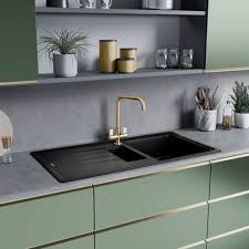 Browse a wide range of options, including ceramic undermount sinks, in the victorian plumbing collection. Black Kitchen Sinks Save Up To 60 Today Tap Warehouse