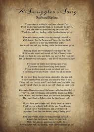 Rudyard Kipling S Poem About Smugglers This Was A Huge Inspiration For Havencross I Love It If Rudyard Kipling Poems Songs