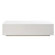 300 White Concrete Effect Coffee Table Miso On Maisons Du Monde Take Your Pick From Our Furniture And Table Basse Blanche Table Basse Table Basse Effet Beton