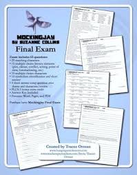 Mockingjay Hunger Games Trilogy Final Exam And Study Guide Hunger Games Mockingjay Study Guide