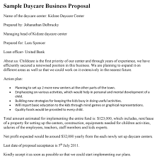 Getting an employment visa sponsorship is not cheap. Daycare Business Proposal Template
