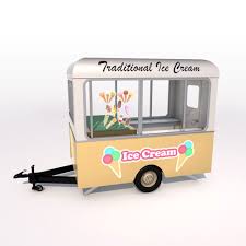 Ice Cream Trailer This Royalty Free 3d Model Or Texture Is Available For Download Now Ice Cream Trailer Modelled In Cinem 3d Model Ice Cream Truck Ice Cream