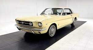 Image result for Phoenician Yellow 1964 Mustang