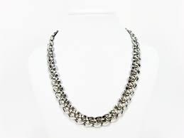 Trifari Necklace Pat Pend Star Hallmark 15 5 Inch Silver Etsy Vintage Jewelry Trifari Necklace Jewelry