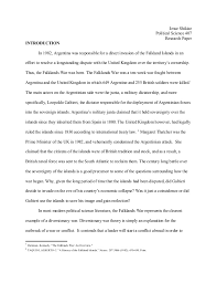 After he launched argentina's disastrous invasion of the falkland (malvinas) islands (see falkland islands war), he was removed from office on june 17, 1982, three days after the conflict ended. Falklands War Essay