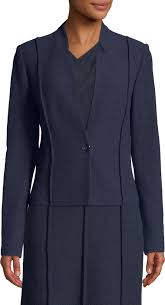 Maybe you would like to learn more about one of these? St John Ana Boucle Knit Seamed Blazer Jacket Luxed