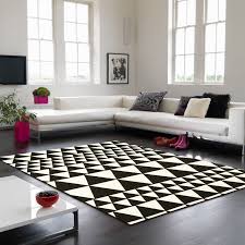 Black And White Rug Living Room Onix On06 Triangles Black White Rug By Asiatic Rugs In Living Room Stripe Rug Living Room Contemporary Rug