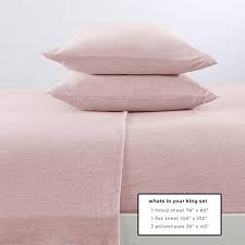 Maybe you would like to learn more about one of these? Jersey Knit Sheets All Season Soft Cozy King Jersey Sheets T Shirt Sheets Jersey Cotton Sheets Heather Cotton Jersey Bed Sheet Set King Pink Pricepulse