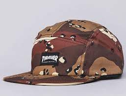 Camo Desert 5 Panel Hat By Thrasher 5 Panel Hat Hats Skate Hats