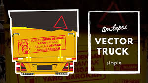 Deskripsi kons truk gen dalam vektor transformasi. Terbaru 23 Truk Canter Cdr