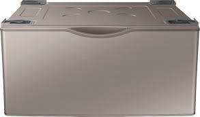 Making the washer dryer pedestal. Samsung Washer Dryer Laundry Pedestal With Storage Drawer Champagne We402nc Best Buy