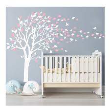  stickers muraux taille comme image:90,6 de haut et 70.8 de largeur  stickers arbre décorez la nursery pour bébé et enfants, les murs intérieurs ou rainbow unicorn enfants jungle thème peel & stick wall decal 35 coloré hibou girafe lion arbre décoratif bébé sticker mural pour enfants. Stickers Arbre Chambre Bebe Cdiscount
