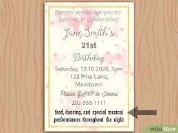 Create personalized birthday invitations in just minutes! How To Write A Birthday Invitation 14 Steps With Pictures