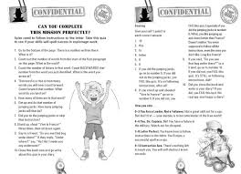 If you fail, then bless your heart. The Quiz Book For Spies Scholastic Canada