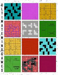 Whether the skill level is as a beginner or something more advanced, they're an ideal way to pass the time when you have nothing else to do like waiting in an airport, sitting in your car or as a means to. Ultimate Mind Games Variety Brain Games For Every Day Adult Activity Book Word Plexer Puzzle Sudoku Cross Number Puzzle Mazes Math Problem Search Grid Pattern Search Word Search 698 Nologo 9781726182782 Amazon Com Books