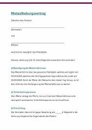 Im bestätigungsschreiben werden am besten alle wichtigen termine und daten festgehalten. Mietaufhebungsvertrag Die Alternative Zur Kundigung