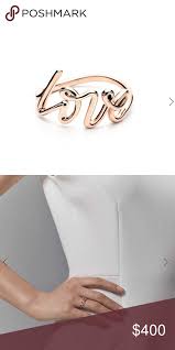 18k Rose Gold Tiffany Love Ring Love Ring 18k Rose Gold Rose Gold
