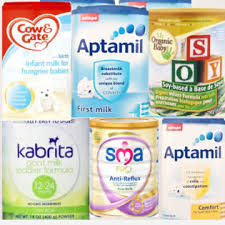 A milk protein allergy most often happens in babies who are fed cow's milk formula. Types Of Baby Formula Milk Mummy S Yum