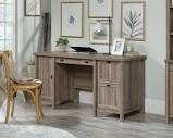 Sauder Costa Washed Walnut Office Desk with Drawers 428727 ...