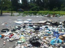 Perlonggokkan sampah sarap yang terlalu banyak di sungai boleh menyebabkan aliran sungai disekat oleh. Kawasan Kubur Jadi Tapak Sampah