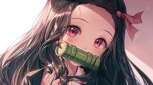 Model kimetsu no yaibacharacter nezuko kamado. 302253 Nezuko Cute Kimetsu No Yaiba 4k Wallpaper Mocah Hd Wallpapers